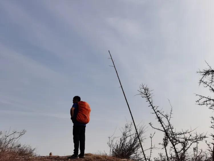 绝壁大梯白云寺,徒步白云寺