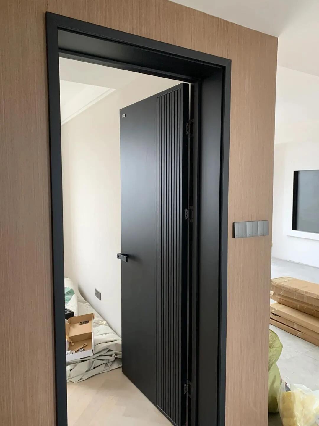 白墙搭配什么颜色木门,房间木门颜色搭配效果图