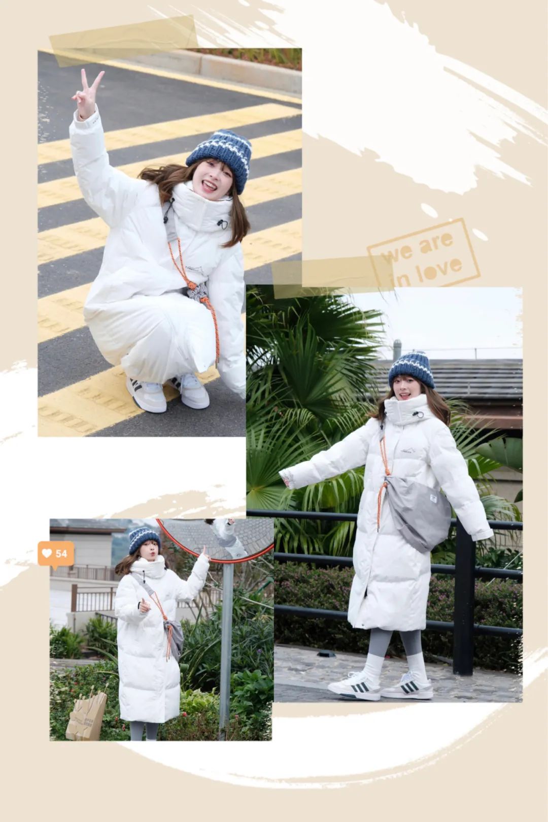 羽绒服卫衣裙搭配,今年流行穿搭羽绒服加什么靴子