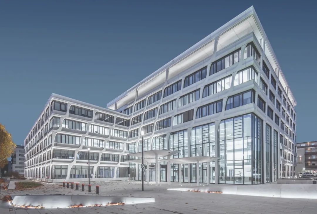 企业大厦设计图,企业总部办公楼装修设计