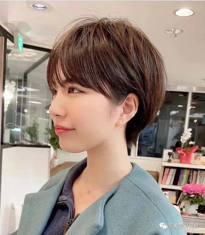 小圆脸短发发型,小圆脸短发发型图片