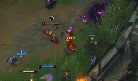 泽拉斯反蓝和对面莫甘娜抢红,卡莎莫甘娜对线寒冰泽拉斯