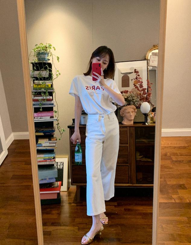 50岁博主牛仔裤街拍,牛仔裤博主