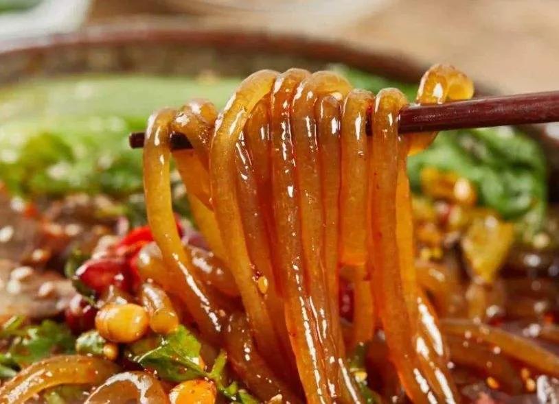 重庆正宗又辣又香的酸辣粉,天下第一香酸辣粉