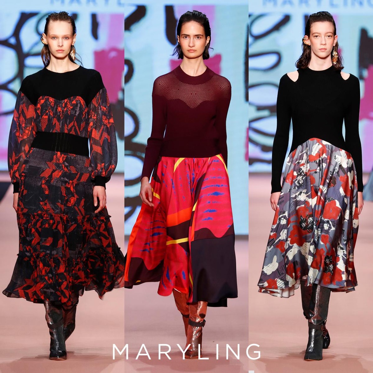 maryling气质款连衣裙推荐,maryling19秋冬时装周