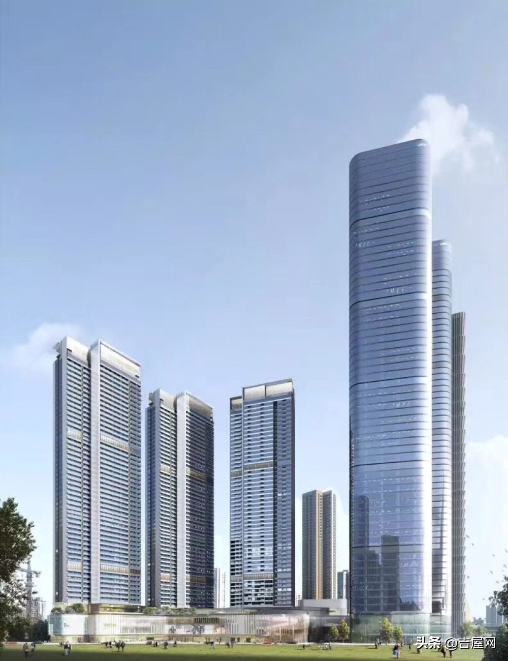 福田中洲滨海华府效果图,深圳福田上沙中洲滨海华府