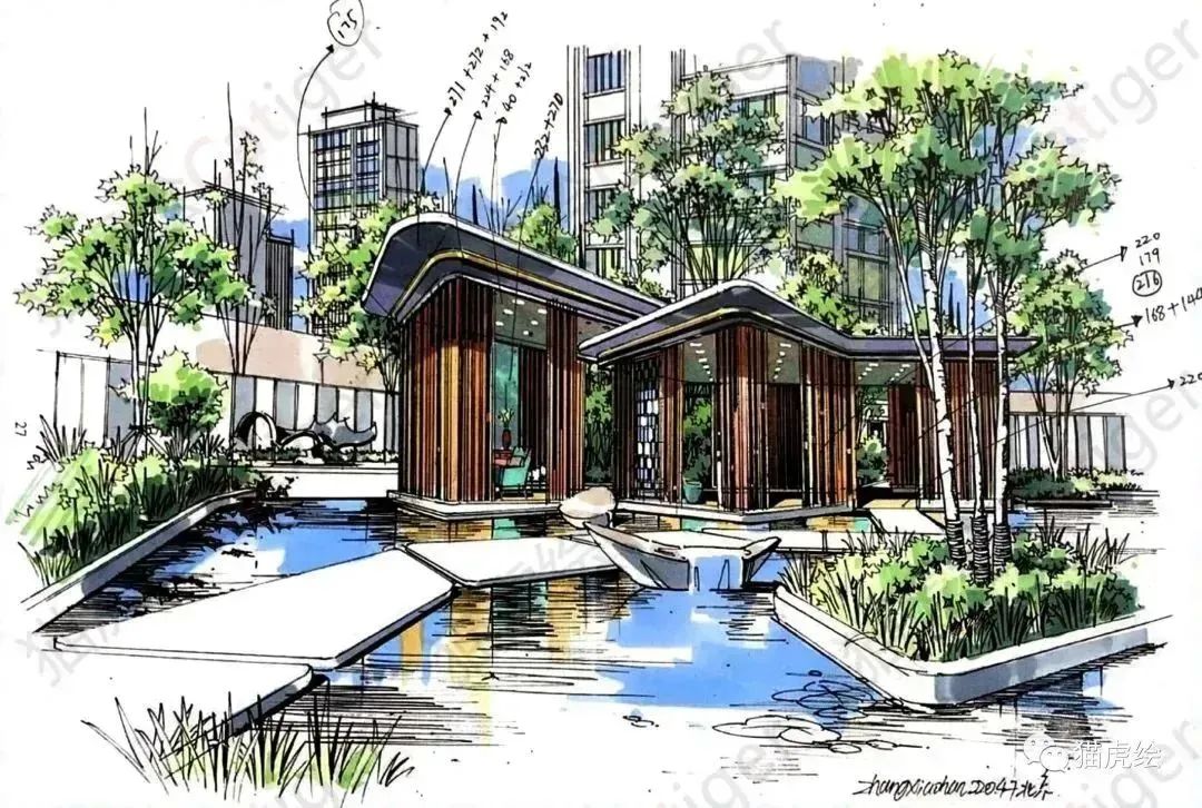 猫虎画,猫虎绘画