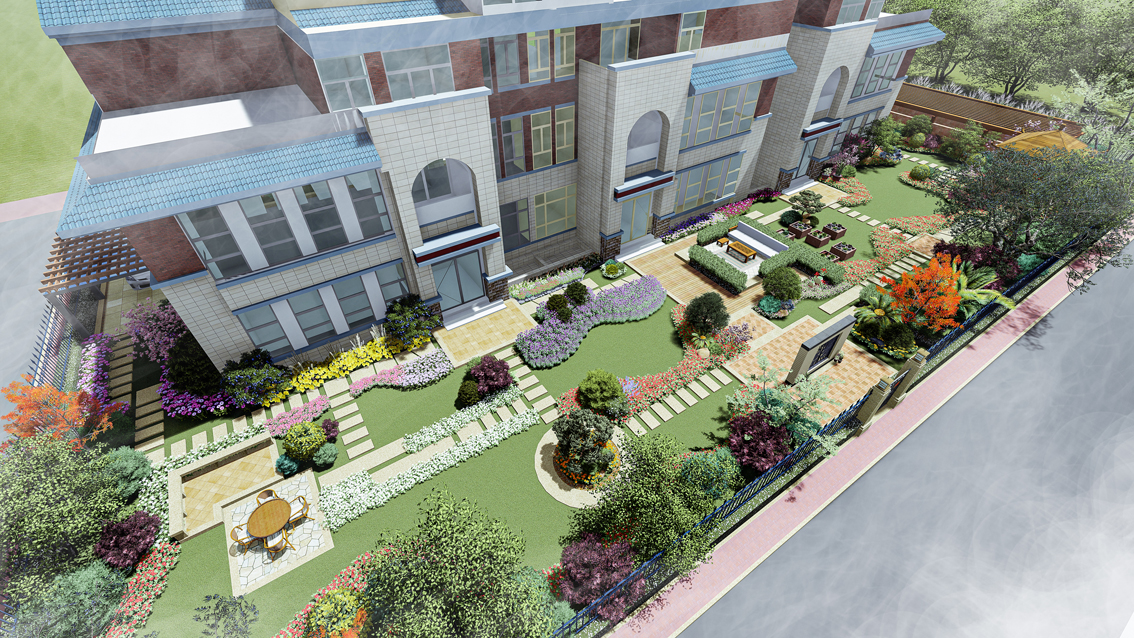 艺墅庭院｜漫城林语花园会所