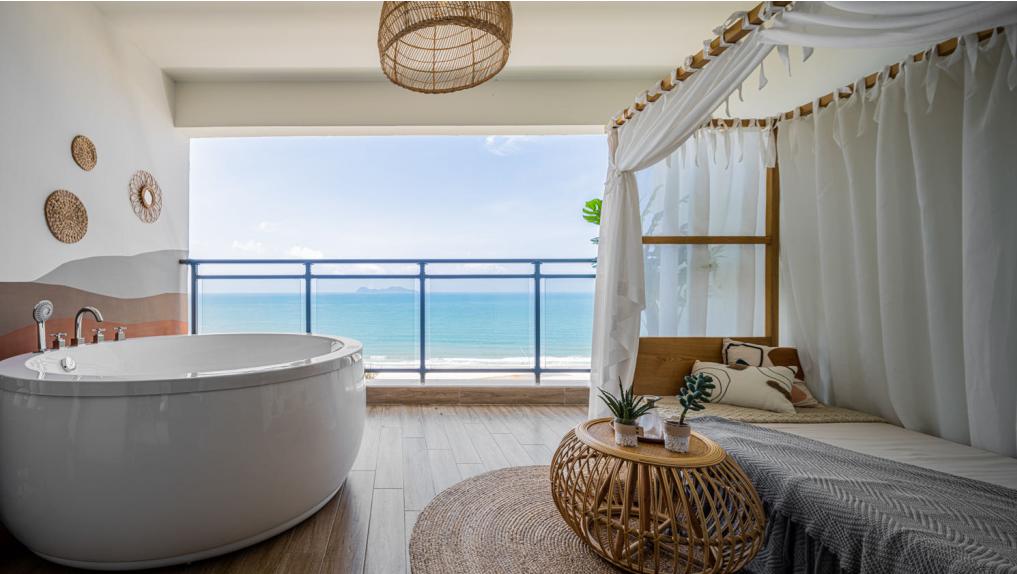 惠东双月湾卓越御山海现状,双月湾卓越御山海别墅预订