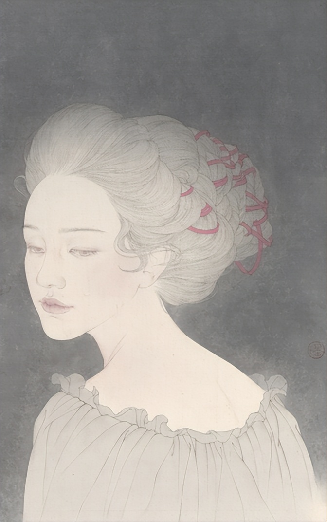 父女画家都是博士，画人体，父亲不敢画？女儿却画出了风情万种