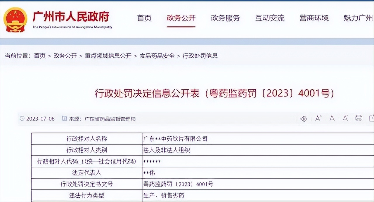 河南商丘金*药马**业，因生产销售劣质药被处罚