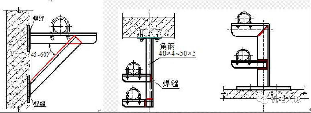 支吊架图纸怎么看,支吊架的施工方案