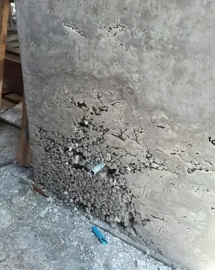 柱子蜂窝麻面露筋对结构的影响,蜂窝麻面漏筋的修补方法