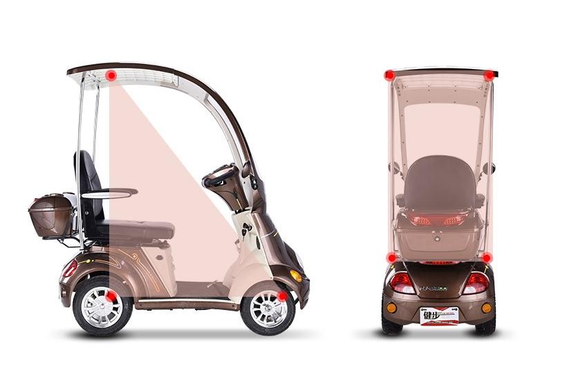 新能源代步电动四轮车最新款,电动四轮车2座最新款