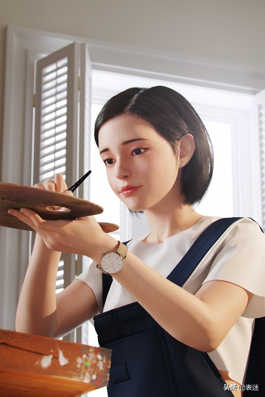 NOMOSGlashütte携手品牌时光挚友-虚拟数字人阿喜