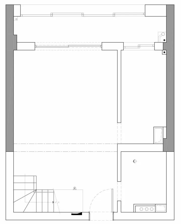 适合一个人的跃层,一室一厅单身男人布局
