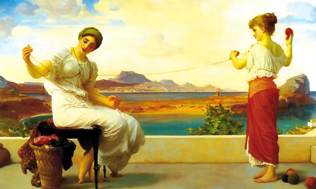 女王为其买单，莱顿画出了甜美高贵的女性，却免不了被时代抛弃