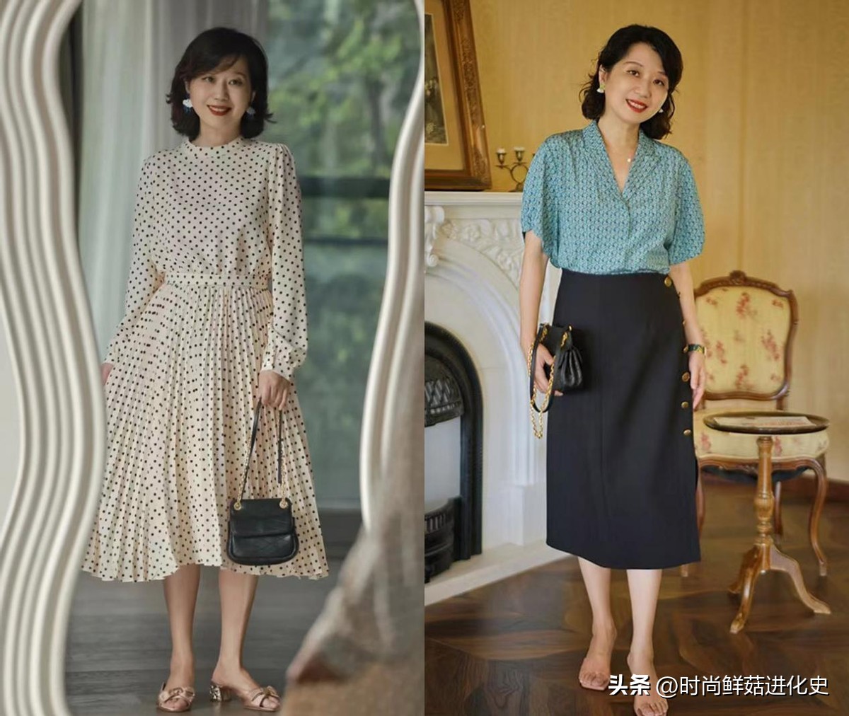 夏季出镜率超高的迷笛裙,迷笛裙粉色