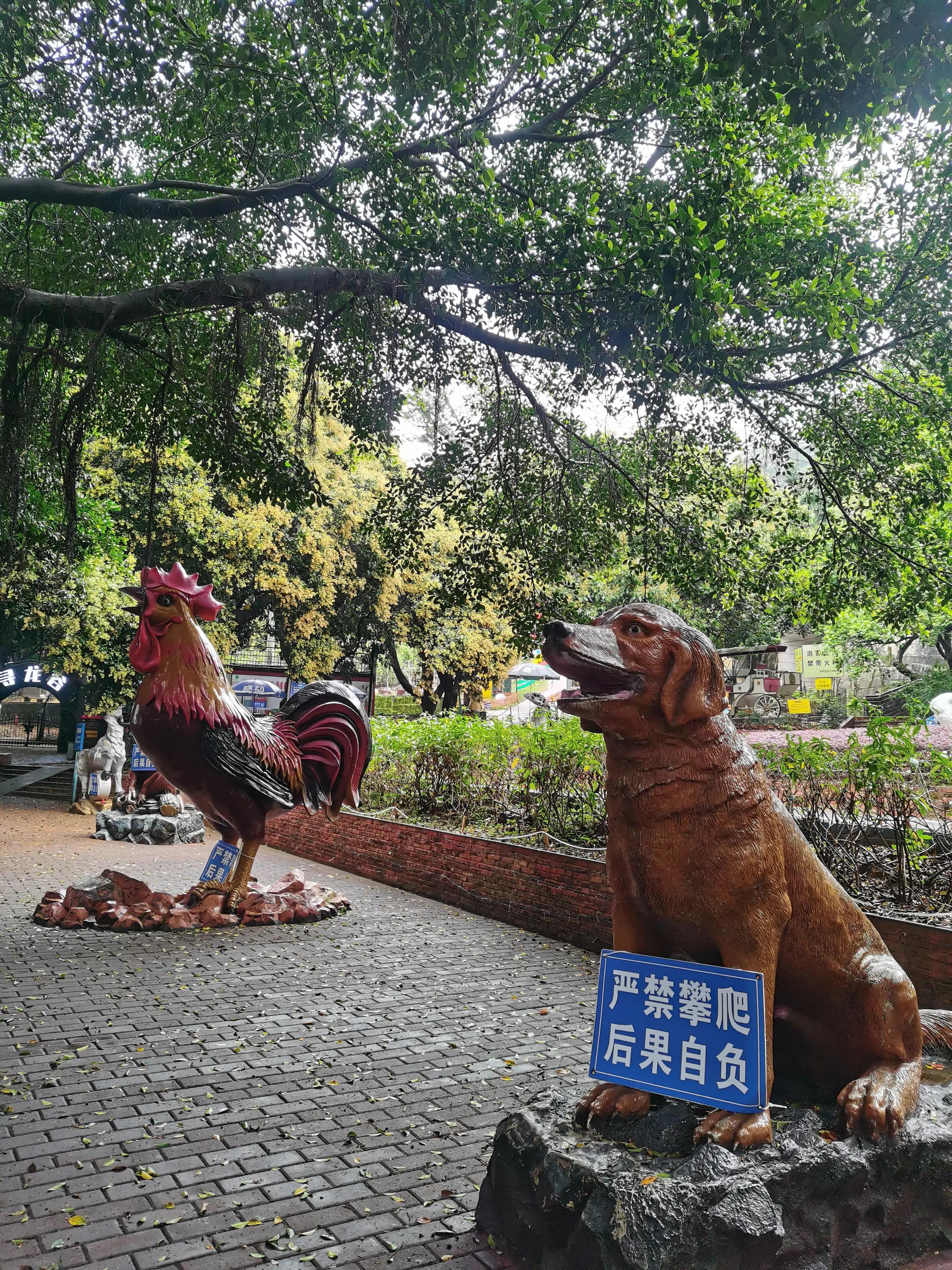 求水山公园仿古长城描述,深圳真正的仿古长城