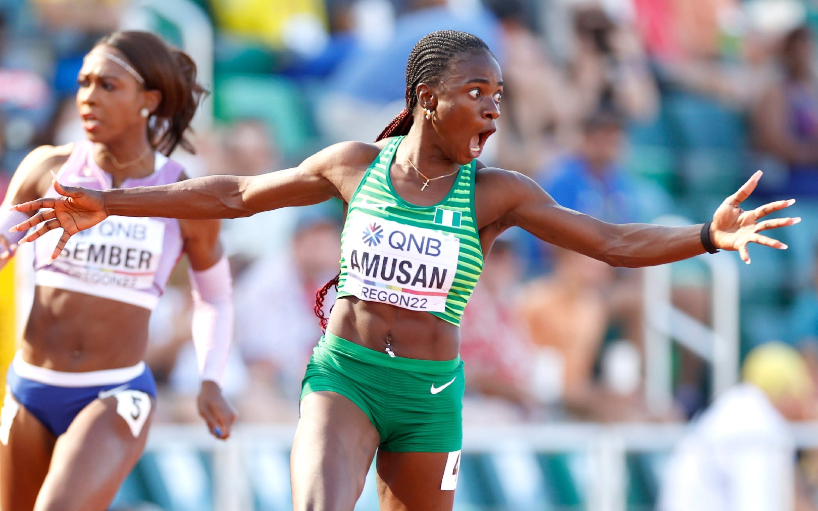 田径短跑世锦赛第二好成绩,2022田径世锦赛收官