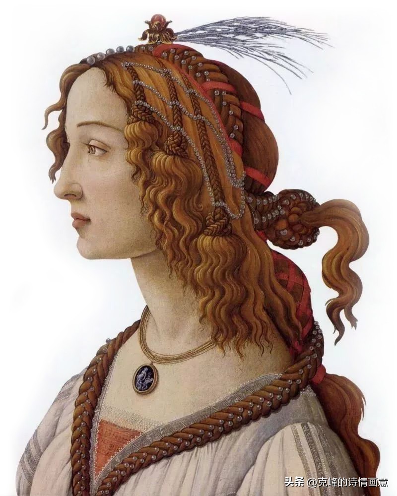 她是美与爱的女神，是“美之皇后”，更是波提切利心中的挚爱