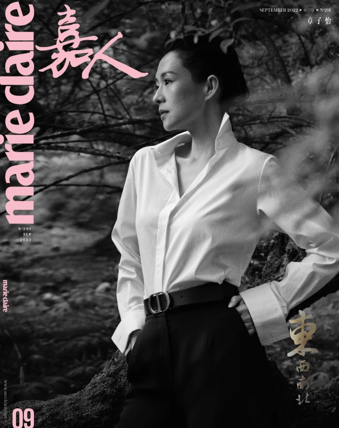 章子怡金九封面图片,原创章子怡登金九封面