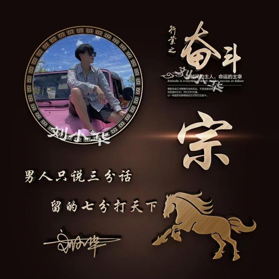 商务人士微信个性签名,个性姓氏创意微信头像