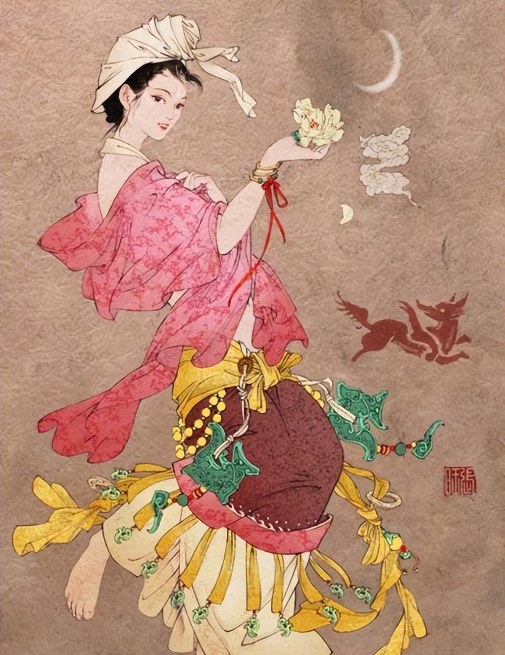 蒲松龄聊斋志异婴宁的故事,聊斋蒲松龄婴宁原文翻译