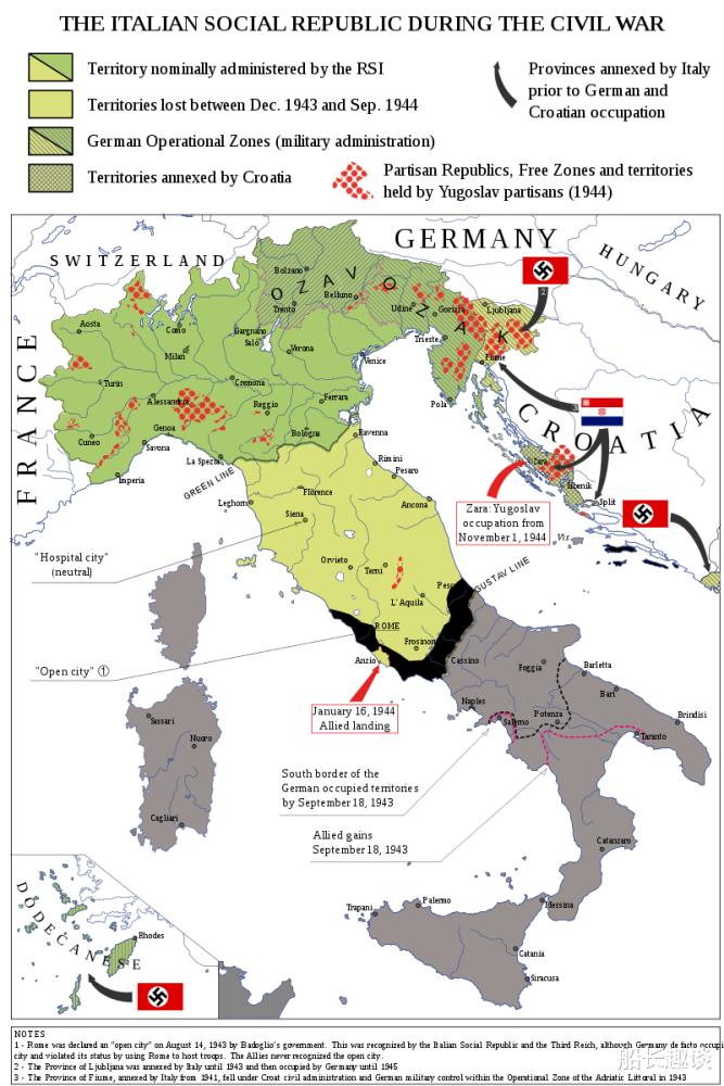 二战三个轴心国的战败现场,二战法西斯阵营控制了多少国家