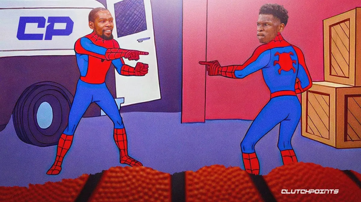 爱德华兹对杜兰特庆祝动作,爱德华兹杜兰特对位杜兰特得分