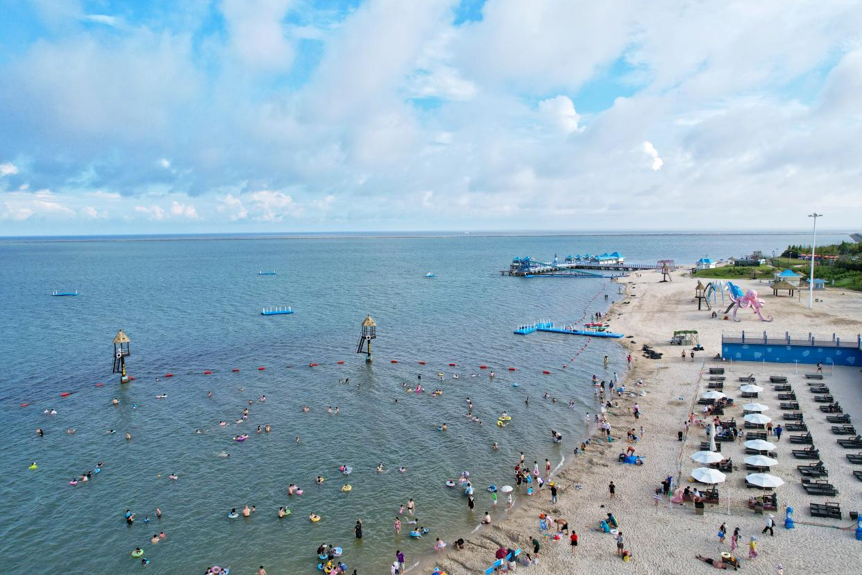 启东蝶湖公园可以露营吗,启东旅游海边推荐哪里