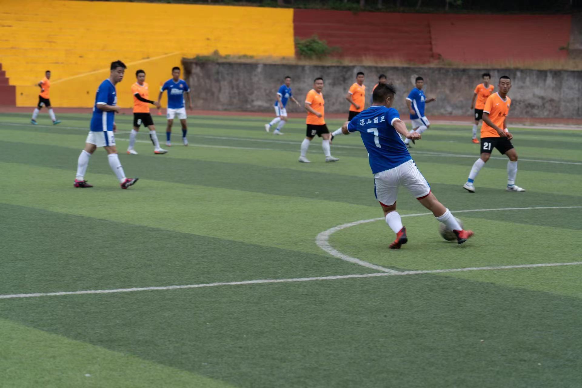 凉山足球队,凉山足球进四强