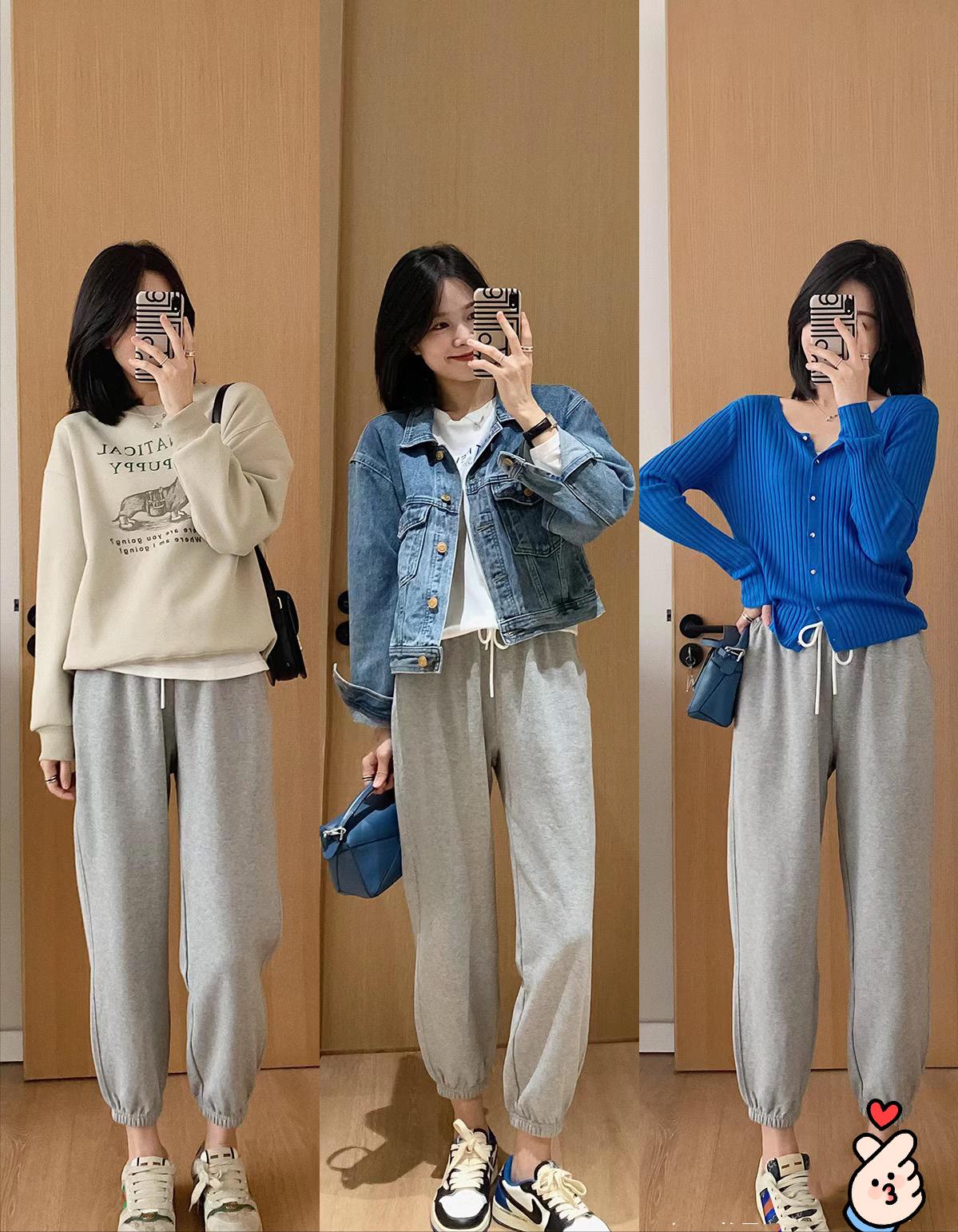 洋气高腰九分裤今年最流行的裤子,今年春天流行裤子显高显时髦