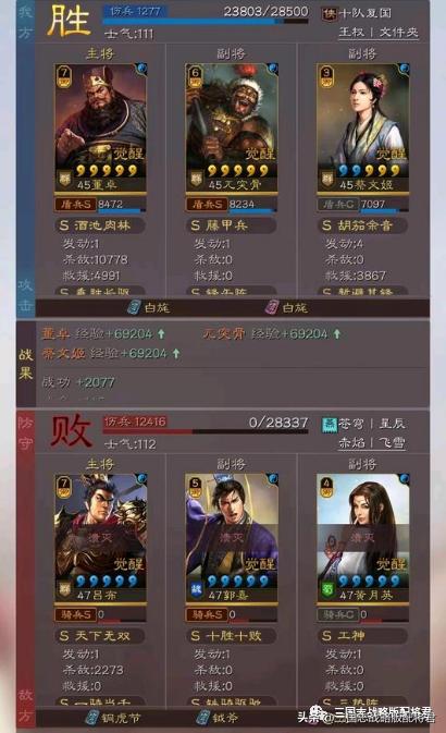 三国志战略版蔡文姬b级战法,三国志战略版蔡文姬战法配置