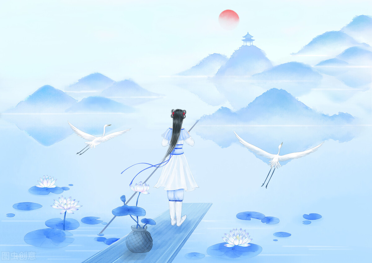 人生如梦，风过无痕，刘秉忠的干荷叶，书写繁华落尽后的苍凉寂寞