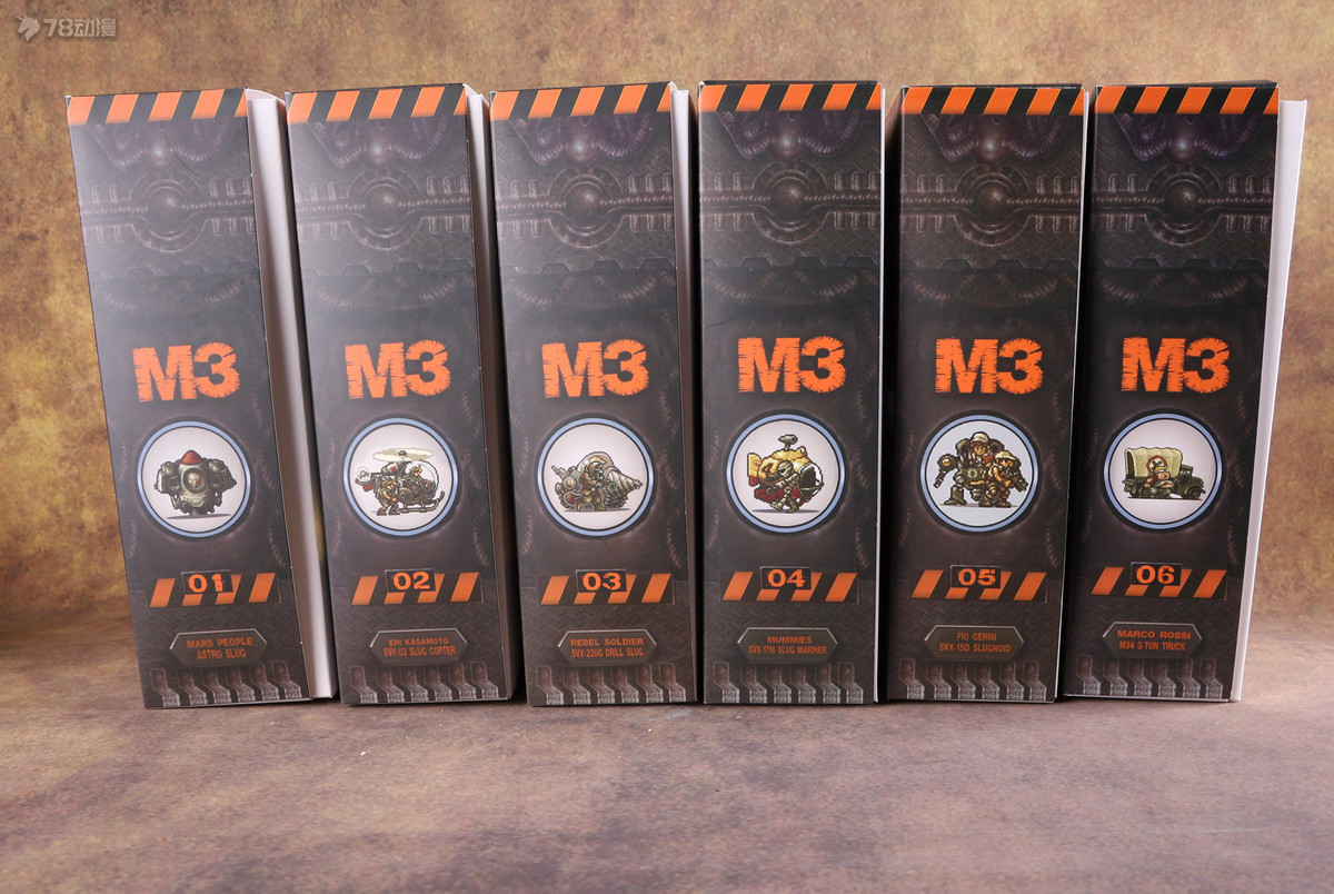 合金弹头模型第一弹,合金弹头3拼装模型