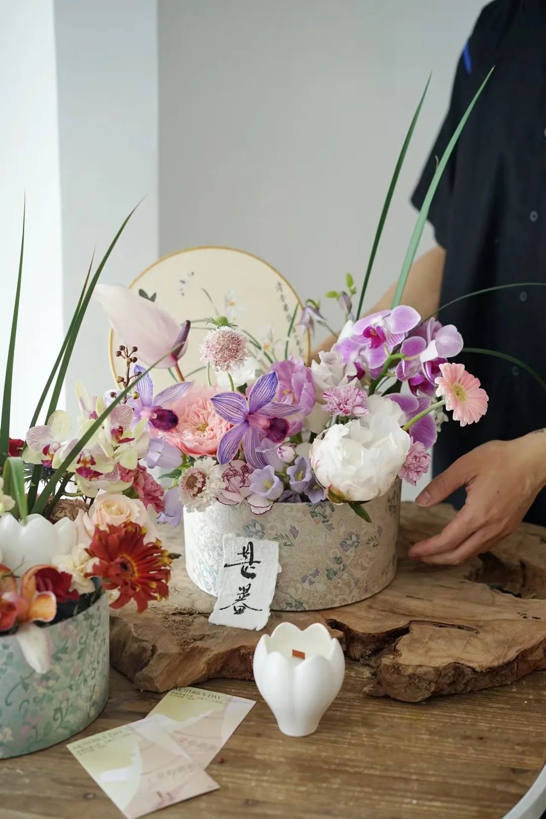 可爱刺绣玩具,简单可爱的母亲节立体玩具