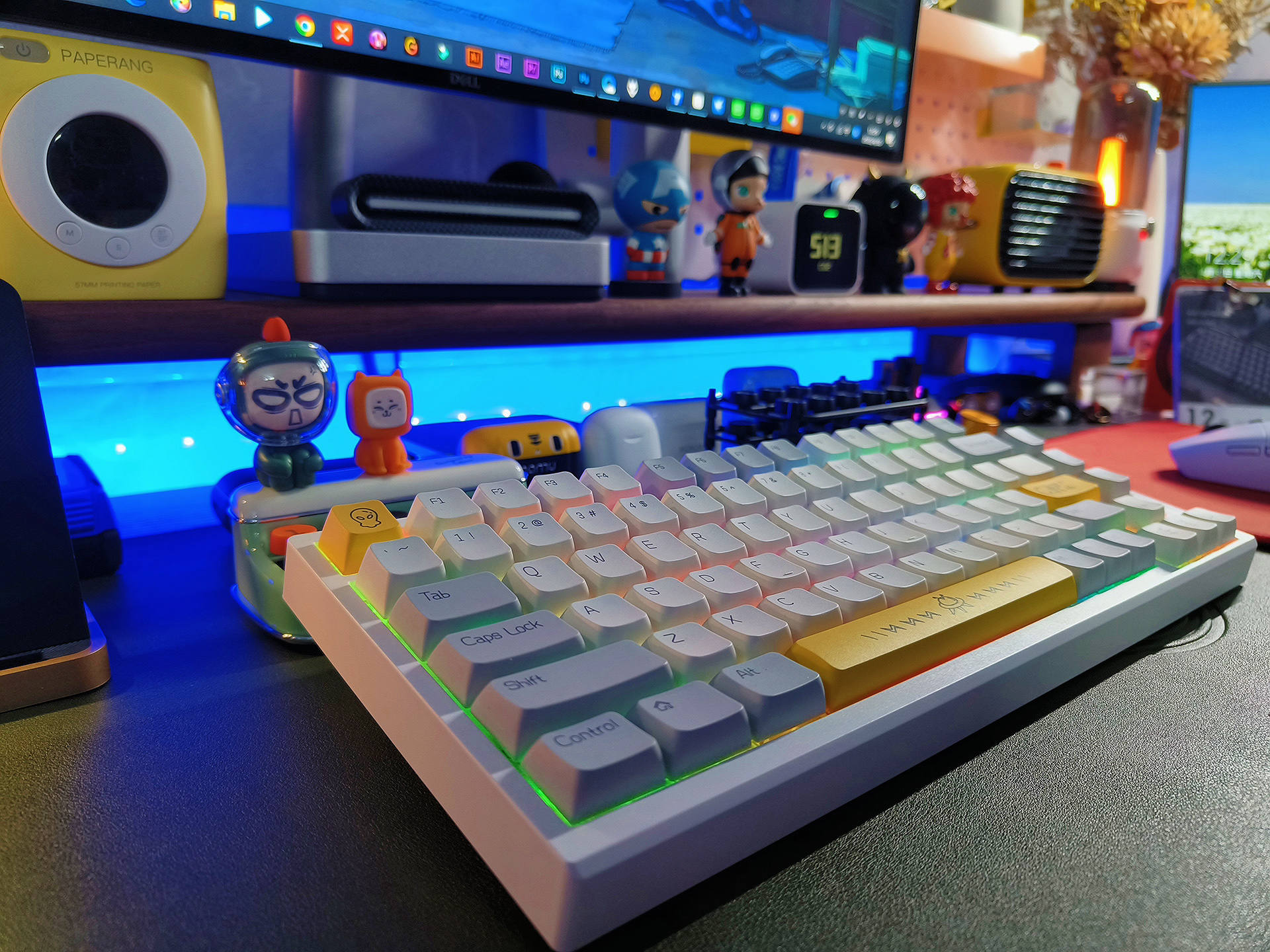 黑爵复古青轴键盘测评,黑爵机械键盘ak996测评