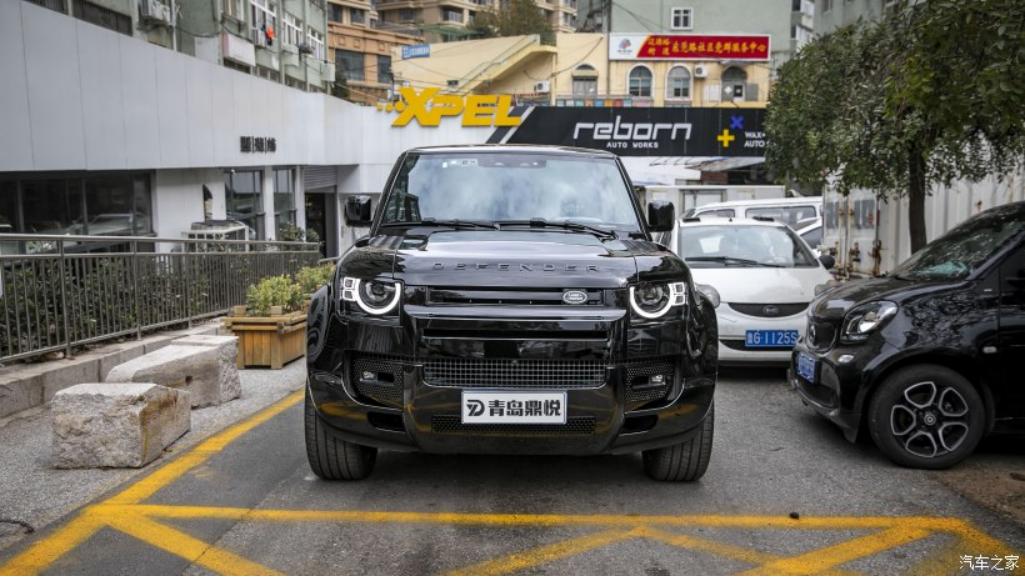 路虎卫士改装17寸轮毂,路虎卫士22寸黑色轮毂固定踏板