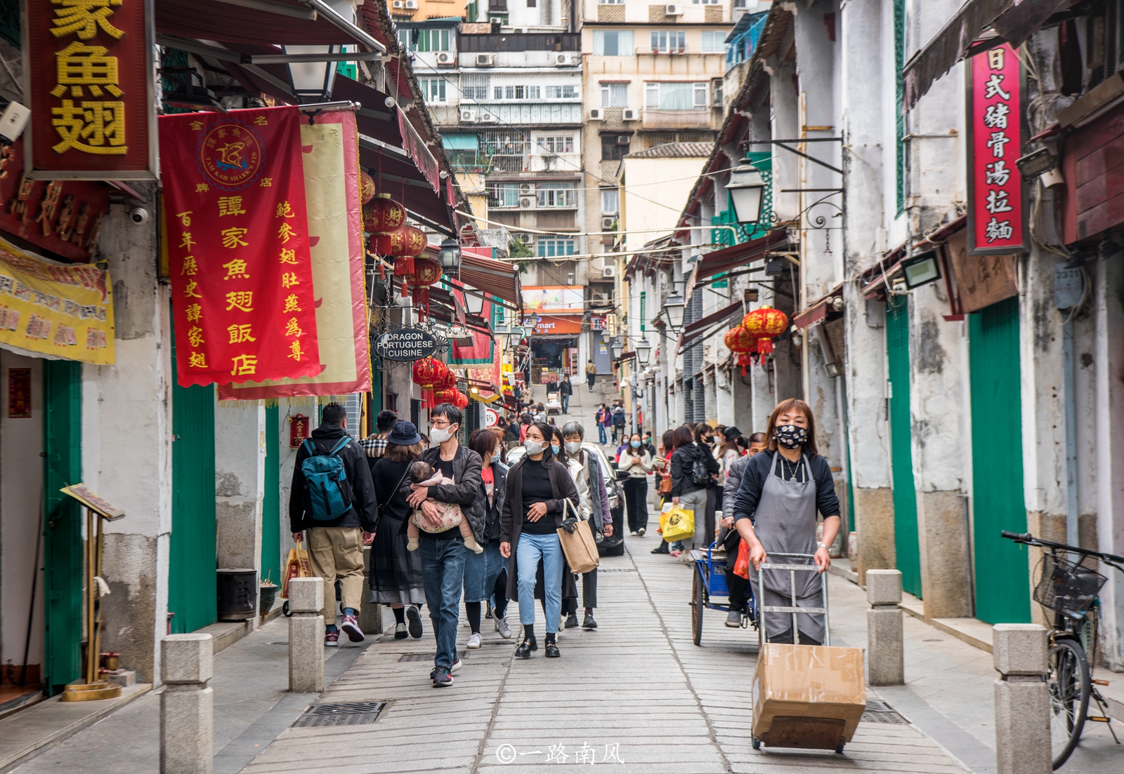 澳门老街打卡,澳门经典老街