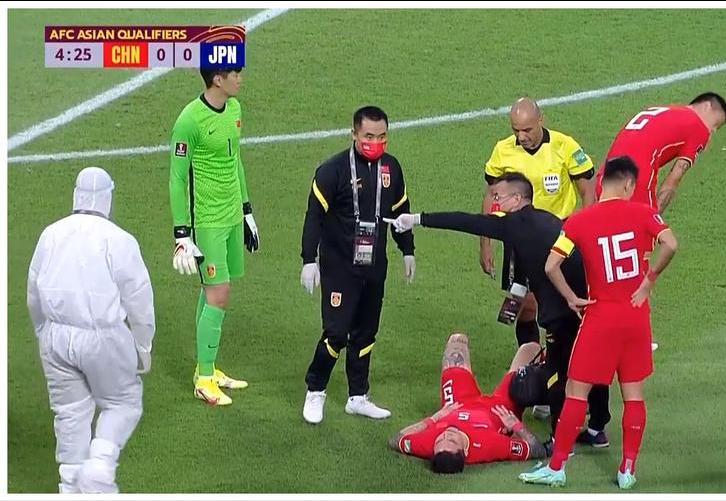丢人丢到国外的运动员,中国男足张琳芃赛前动员视频