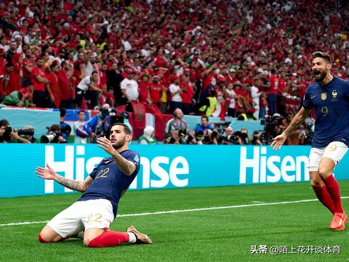 米兰铁卫破僵，法国2-0摩洛哥！决赛VS阿根廷，梅西和姆巴佩算账