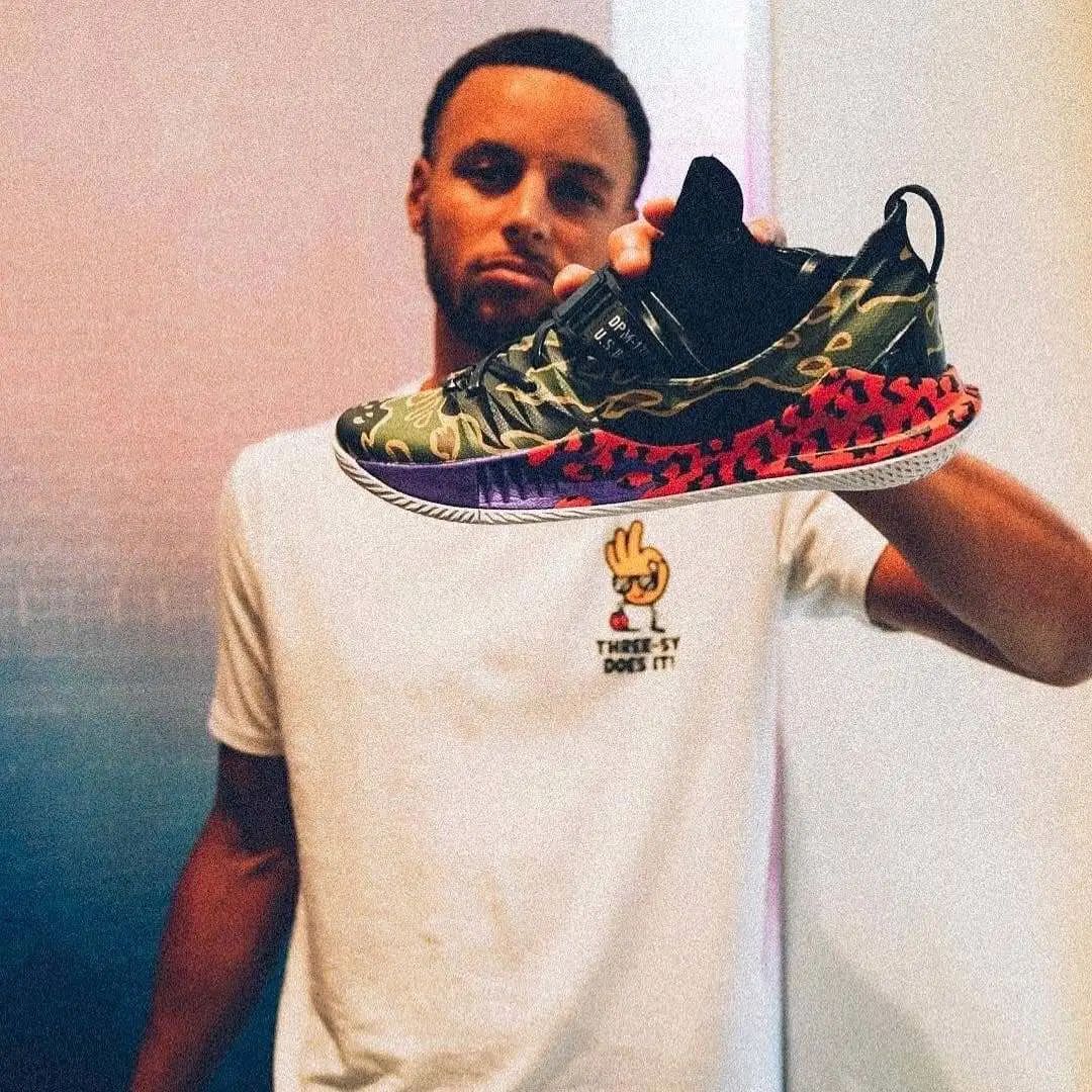 库里最新球鞋,库里最新上脚球鞋