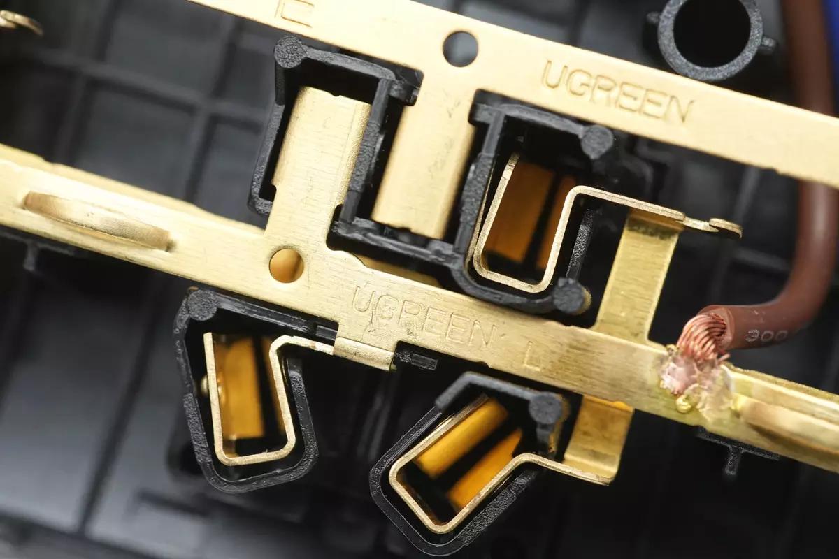 防雷插座拆解,插座10位绿联