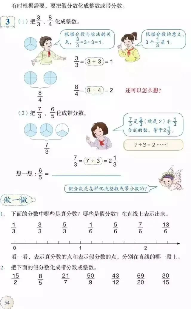 人教版小学数学（五年级下册）课本电子版寒假预习，快收藏