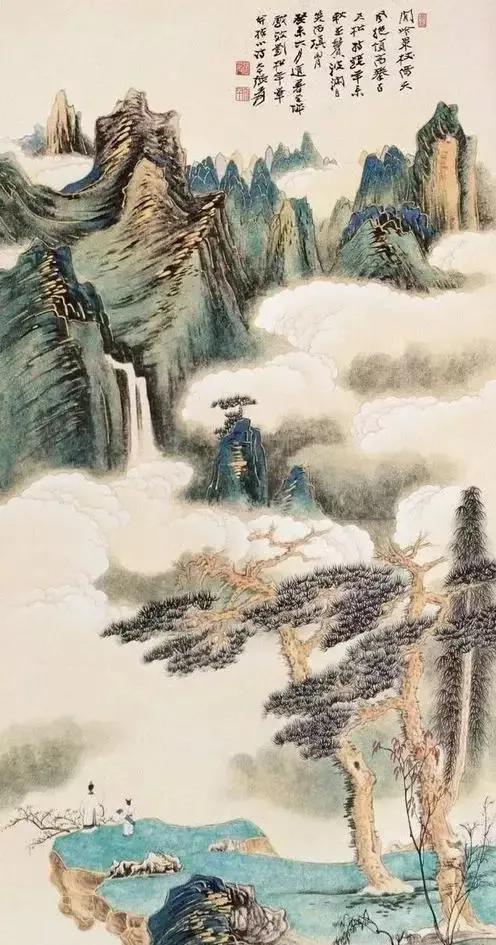 名家画太行山水画作品欣赏,名家孙天牧山水画精选欣赏