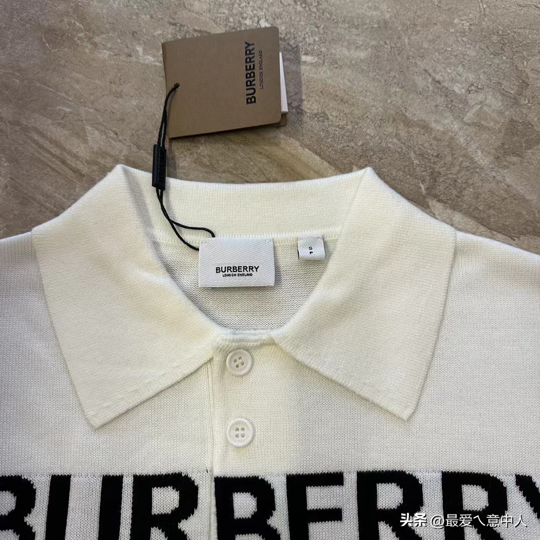 巴宝莉polo衫男长袖休闲,巴宝莉长袖polo衫成功人士