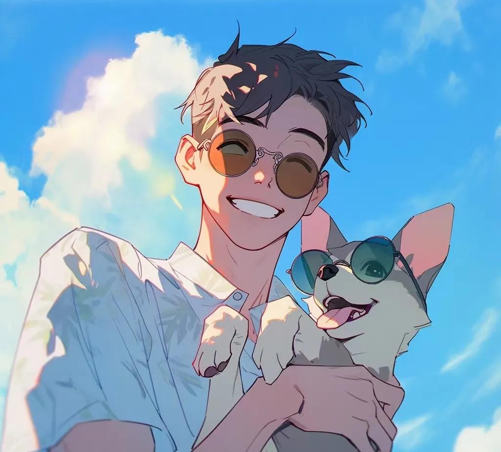 男生头像帅气阳光漫画,头像男生帅气阳光暖男