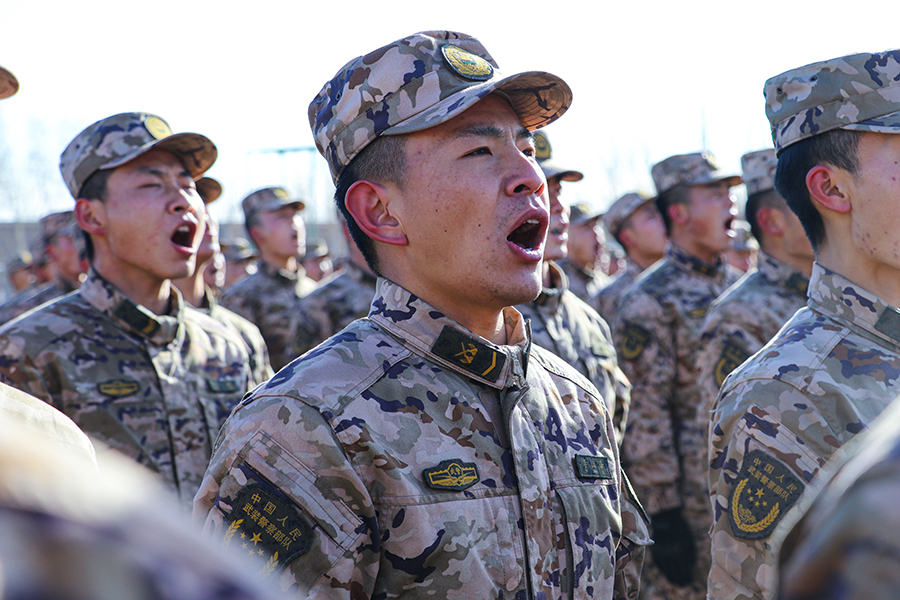 冬季大练兵负重前行,持续掀起新一轮练兵备战热潮