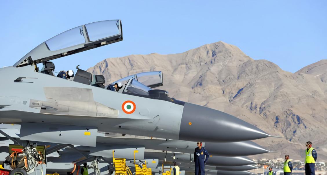 美媒公布世界军力排名,中国空军和印度空军实力对比